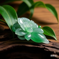 翡翠兰花雕刻传统与现代的交织