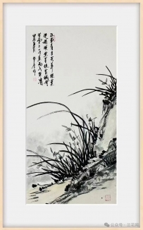 画兰圣手韩正民老师作品欣赏