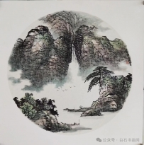 山水画名家张德义先生新作赏析