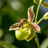 兰花植物 的花主要是虫媒花、这确实是长期 进化的结果